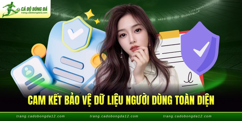 Cam kết bảo vệ dữ liệu người dùng toàn diện